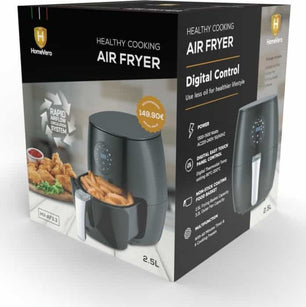 HomeVero HV-AF3 Air Fryer 2.5lt Μαύρο