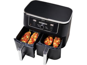 Ninja Foodi Max Dual Zone Air Fryer με Διπλό Αποσπώμενο Κάδο 9.5lt Μαύρο