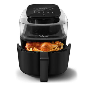 Rohnson R-2838 Air Fryer με Wi-Fi 5.5lt Μαύρο