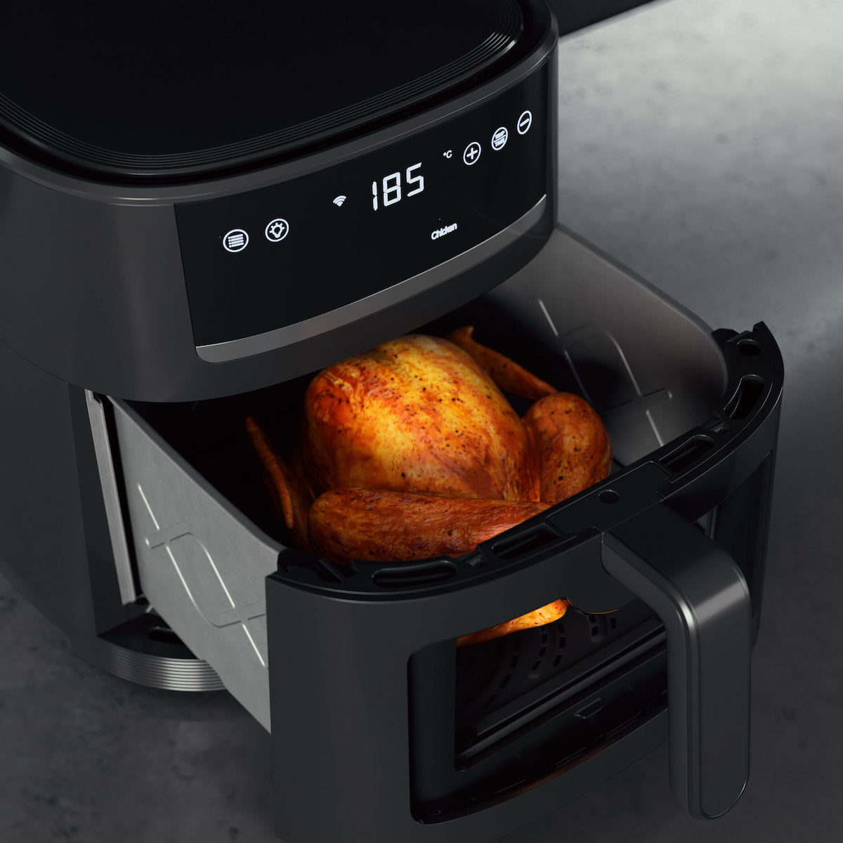 Rohnson R-2834 Air Fryer με Wi-Fi 8lt Μαύρο