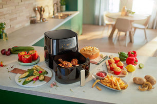 Philips HD9270/70 Air Fryer 6.2lt Μαύρο